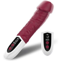 Реалістичний вібратор Satisfyer Lover 12 режимів бордовий