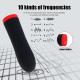 Мінівібратор Rechargeable Silicone Touch 10 режимів чорний