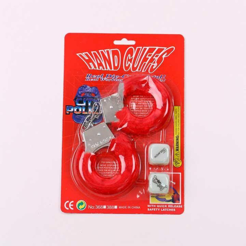 Игровой набор БДСМ Hand Cuffes & Cubes, черный