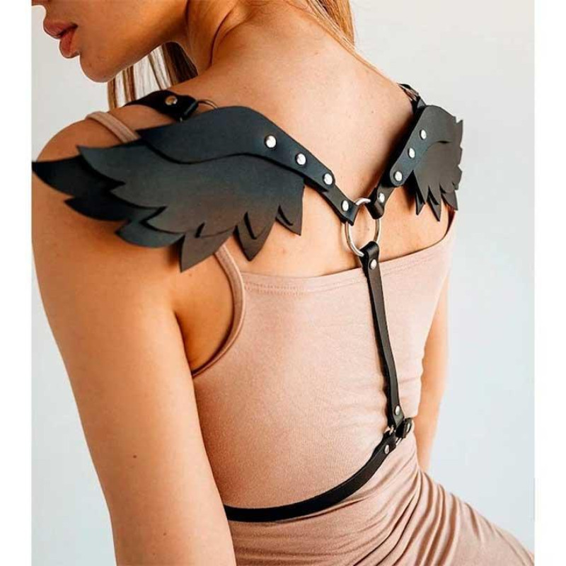Портупея з крильцями Black Angel