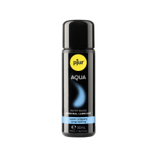 Лубрикант Pjur Aqua на водній основі 30 мл, ефект оксамитової шкіри — Keks-Hub