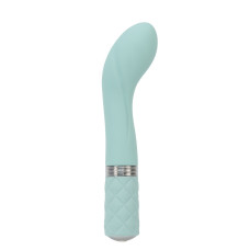 Вибратор Pillow Talk Sassy Teal с кристаллом Swarovski для точки G, подарочный — Keks-Hub