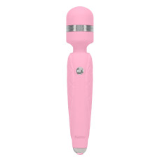 Вібромасажер Pillow Talk Cheeky Pink з кристалом Swarovski, рожевий, плавне підвищення потужності — Keks-Hub