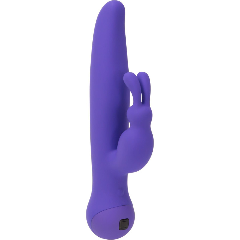 Вибратор-кролик Swan Touch Duo Purple с сенсорным управлением и ротацией
