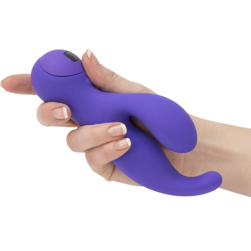 Вибратор-кролик Swan Touch Solo Purple, сенсорное управление, глубокая вибрация для точки G