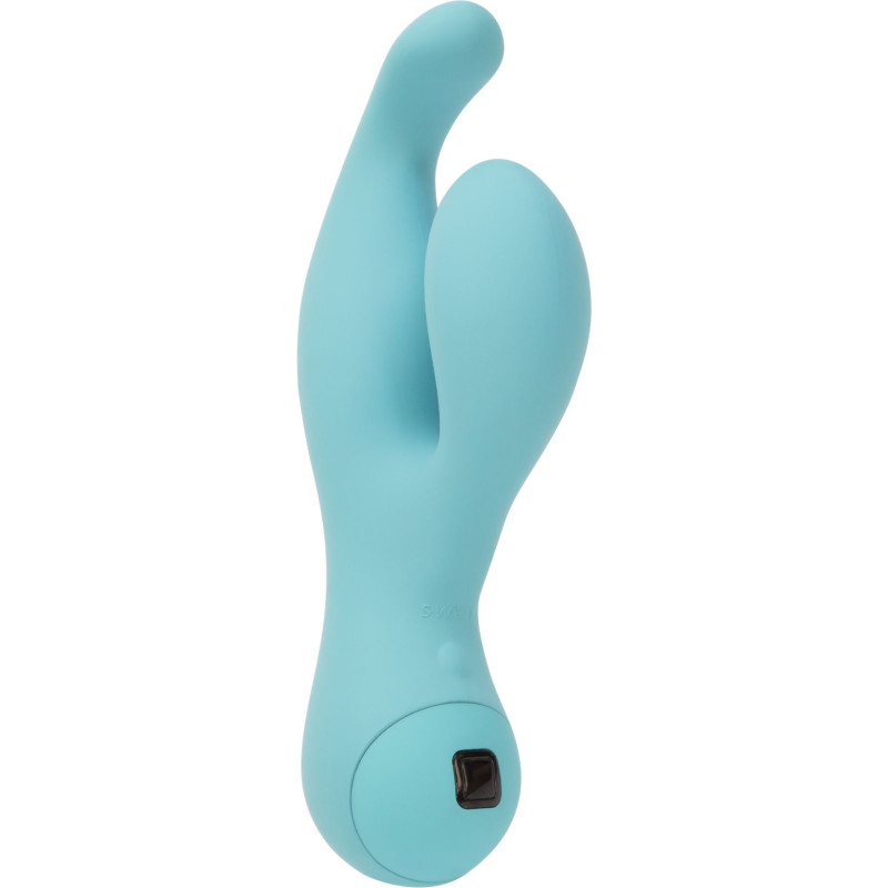 Вибратор-кролик SWAN Touch Solo Teal с сенсорным управлением, глубокая вибрация для точки G