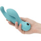Вибратор-кролик SWAN Touch Solo Teal с сенсорным управлением, глубокая вибрация для точки G