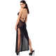 Платье Noir Handmade F372 Onyx Twin-slit Long dress M