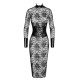 Платье Noir Handmade F375 Noirelle Lace Corset Midi dress S