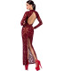 Платье Noir Handmade F383 Kink Royal gown/long dress L