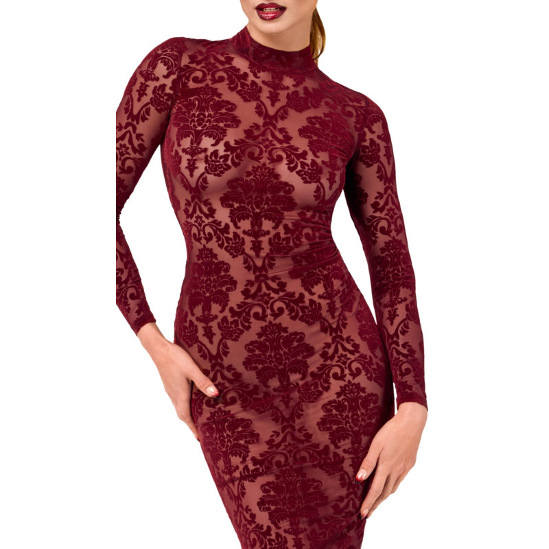 Платье Noir Handmade F384 Kink Royal midi dress L