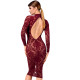 Платье Noir Handmade F384 Kink Royal midi dress XL