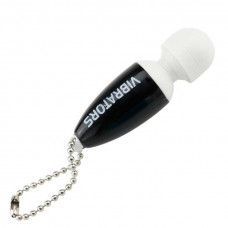 Міні-вібратор Брелок, Чорний — Keks-Hub