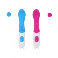 Вібратор кліторальний  і точки G (7 режимів вібрації) - Рожевий - Вібратори