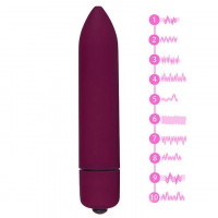 Десятискоростная водонепроницаемая вибропуля - Баклажан – Вибраторы