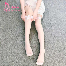 Сексуальні панчохи з бантом - Рожевий - Еротична білизна — Keks-Hub