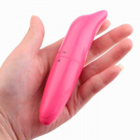 Вибратор-массажер Дельфин для стимуляции точки G, Розовый (1559967214)