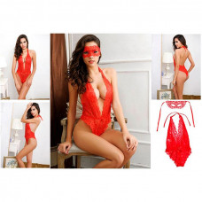 Еротичний костюм Незнайомка - Червоний - XS/S/М - Еротична білизна — Keks-Hub