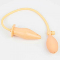 Надувной анальный расширитель телесный 11*4,4 см