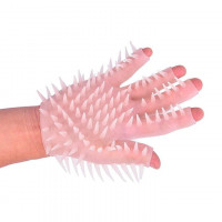 Перчатка с шипами - 15*8 см - Молочный