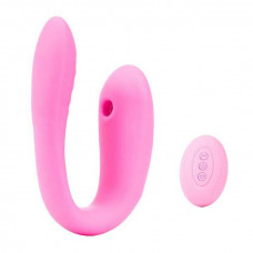 Вакуумний вібратор для пар  - Світло-рожевий - Вібратори