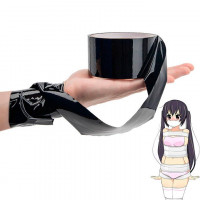 Скотч для бондажу - Чорний - Садо-мазо