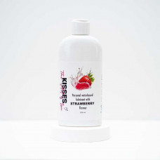 Лубрикант на водній основі Kisses Полуниця 200 мл. – Інтимне мастило