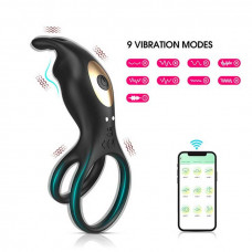 Смарт віброкольцо на пінис і мошоку Love Spouse 