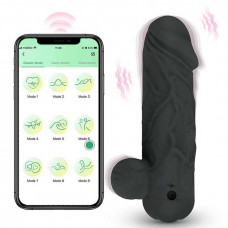 Реалістичний смарт-мінібратор для клітора Love Spouse чорний — Смарт вібратори