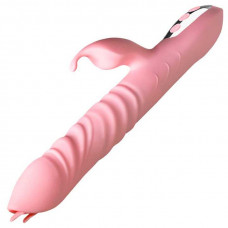 Вібратор Pretty Love Tomas з поступальними рухами та підігрівом — Keks-Hub