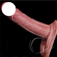 Насадка для збільшення на пеніс і мошонку 19 см