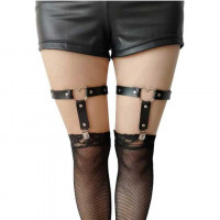 Гартер на 2 ноги з підв'язками для панчох і сердечком 2 шт