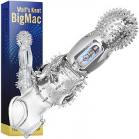 Вібронасадка для збільшення пінису 24,5 см. Збільшує пінист на 10 см