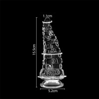 Анальний стимулятор на присосці Восьминіг, 15.5x5.2 см