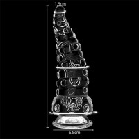 Анальный стимулятор на присоске в виде осьминога XXL 23*6.8 см