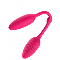 Подвійний гнучкий анально-вагінальний вібратор Pretty Love Double Egg