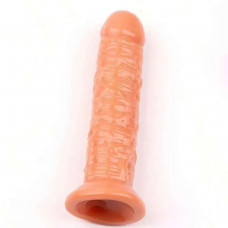 Фаллоімітатор реалістичний на присосці M 16х3,5 см Бежевий