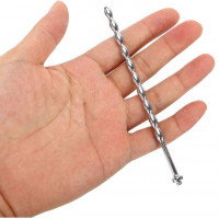 Уретральний стимулятор Straight Rod металевий 120x6 мм Сріблястий