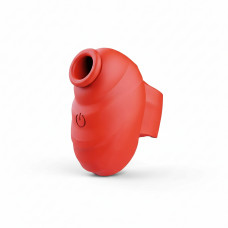 Стимулятор-вібратор вакуумний силіконовий на палець Little Bee 3-в-1 з 7 режимами Червоний — Keks-Hub