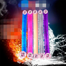 Двосторонній фалоімітатор Double Dong 31,5*3,5 см Блакитний — Keks-Hub