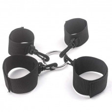 БДСМ фіксатори рук і ніг - Чорний - Садо-мазо