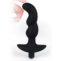 Анальный вибратор 10 режимов вибрации - Чёрный – Анальные игрушки