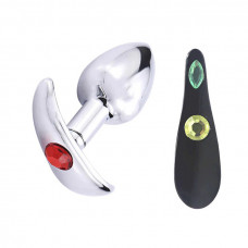 Анальна пробка Якір Tiffani Сталева 3.4х8 см — Keks-Hub