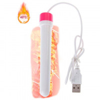 Нагреватель для мастурбатора Белый 13*1,8 см