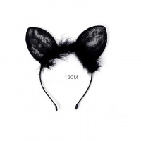 Обруч с пухом 