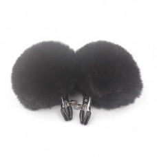 Затискачі для сосків із хутром 