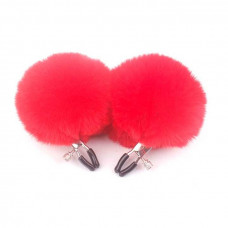 Затискачі для сосків із хутром 