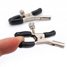 БДСМ затискачі для сосків - Чорний - Садо-мазо