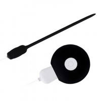 Уретральний катетер Galaku вібраційний 20 режимів USB Чорний