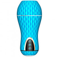 Мастурбатор вагінальний Megumi Orion, Блакитний